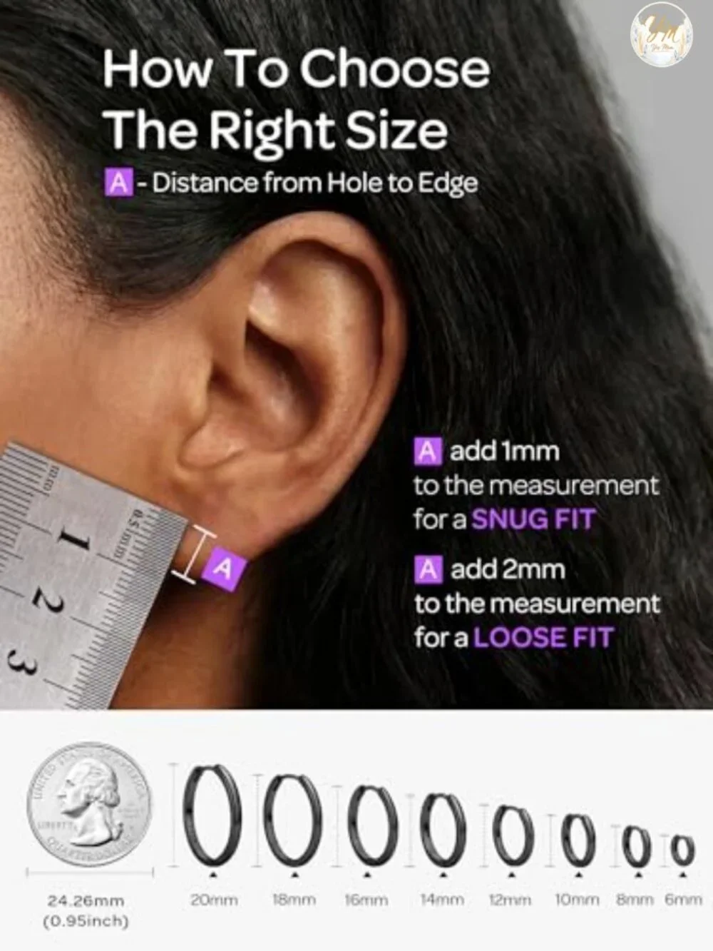 925 Sterling Silver Small Huggie Hoop Earrings for Women Hypoallergenic
